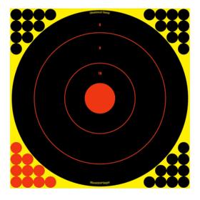 Birchwood Casey Shoot-N-C 17.25” Bullseye Target includes 480 repair pasters